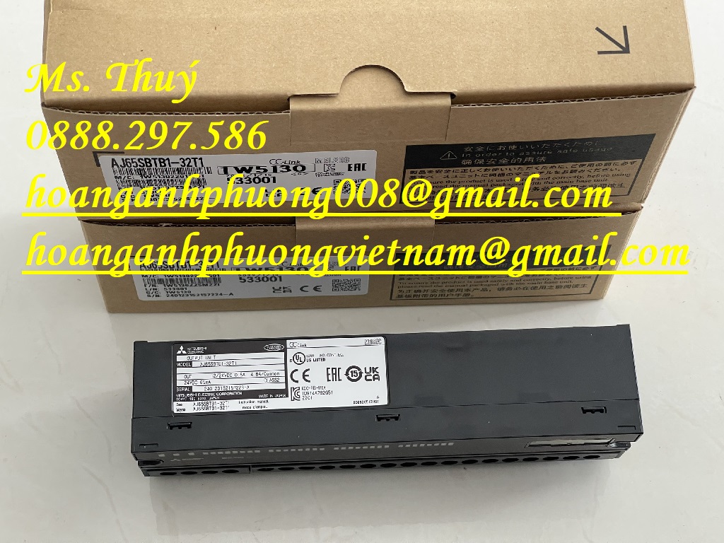 Mitsubishi AJ65SBTB1-32T1 - Mô đun BH 12 tháng - Chính hãng